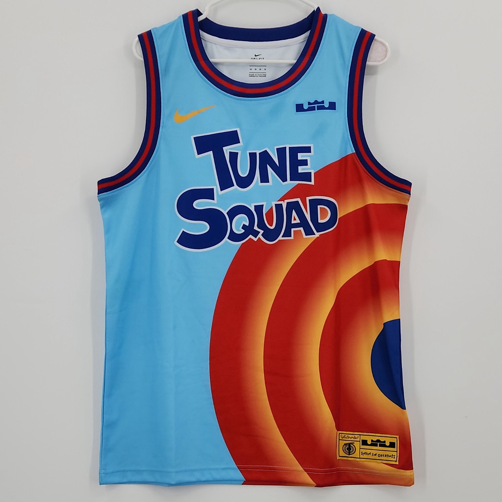 Space Jam 2 Nike LeBron Tune Squad Jersey Medium #6 James Dri-Fit Basketball